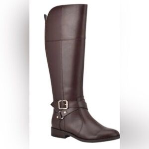 🎉HP🎉 Nine West Shayne Riding Boots in Dark Brown LL